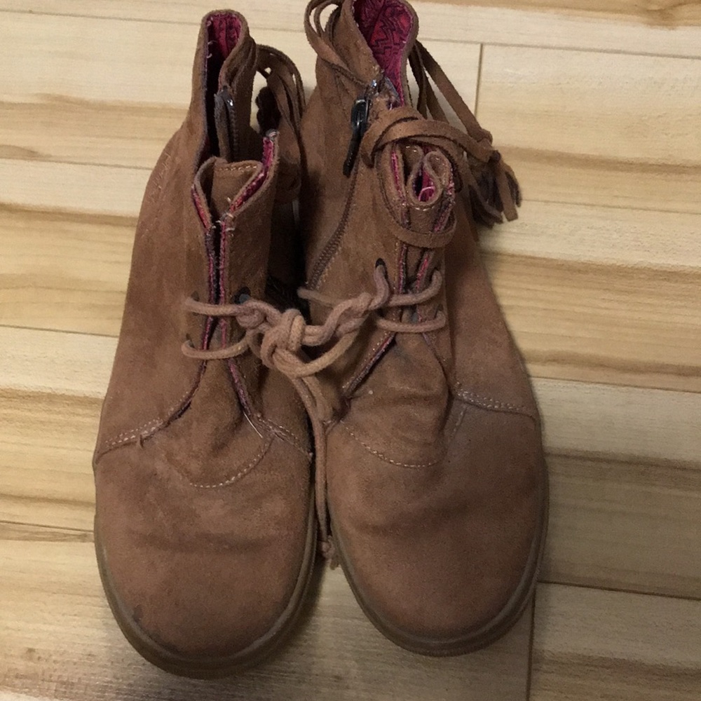 Blowfish Malibu suede moccasins - Picture 4 of 6